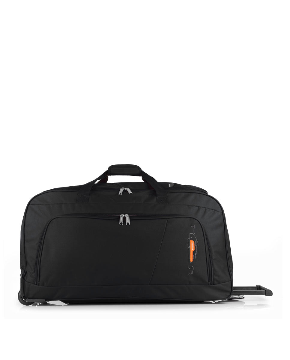 Bolso de ruedas grande Gabol Week Eco en color negro