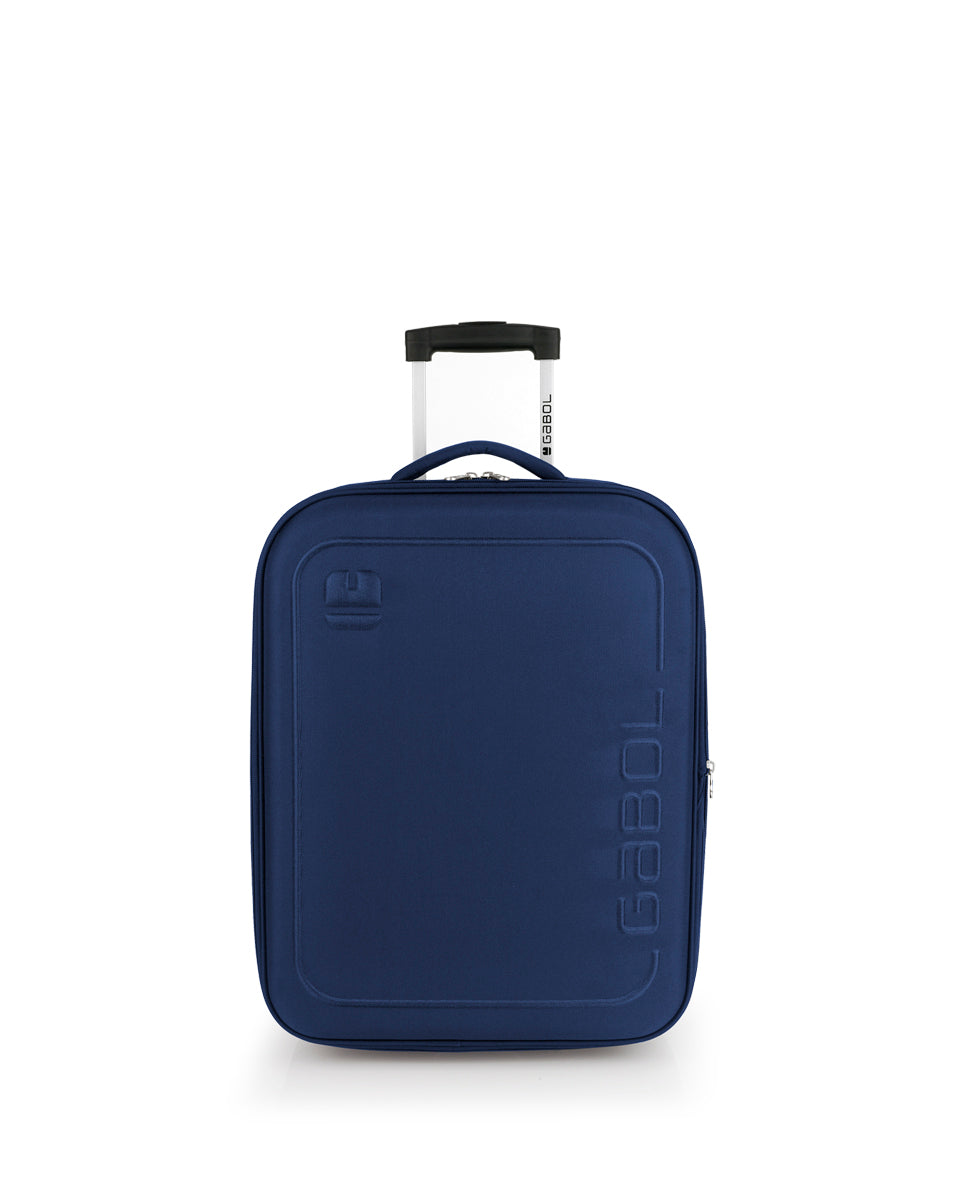 Maleta blanda expandible Gabol Orbit en color azul, imagen 3