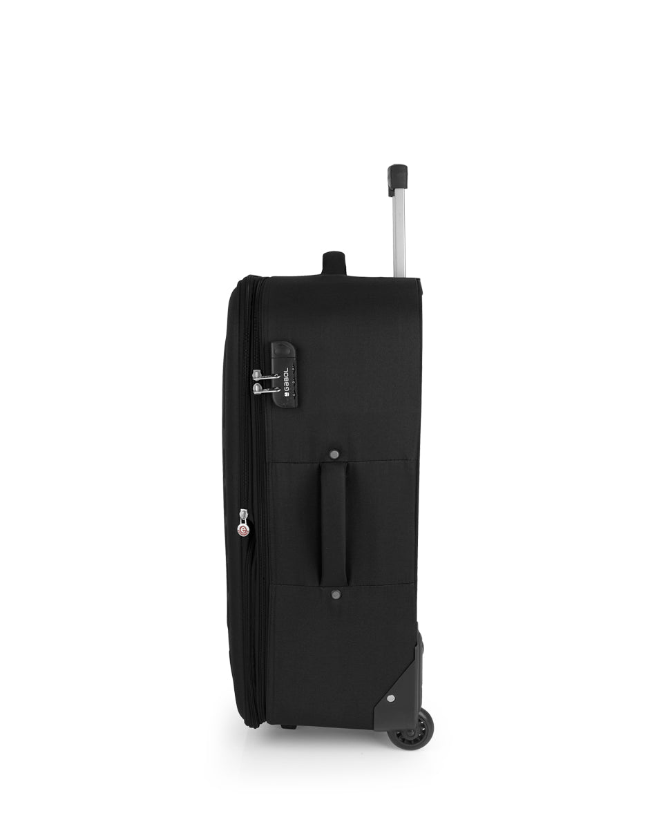 Maleta blanda expandible Gabol Orbit en color negro, imagen 8