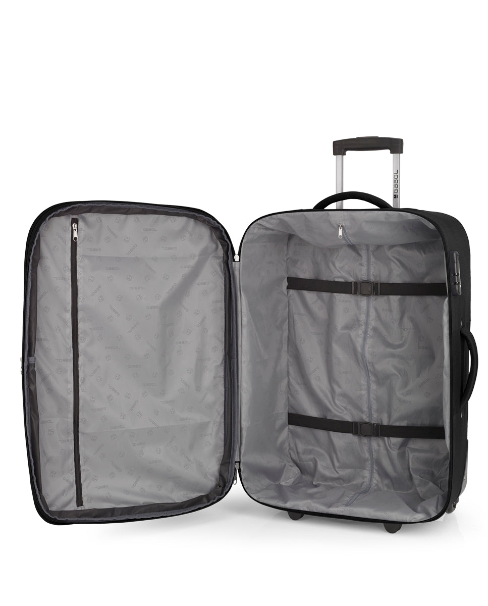 Maleta blanda expandible Gabol Orbit en color negro, imagen 10