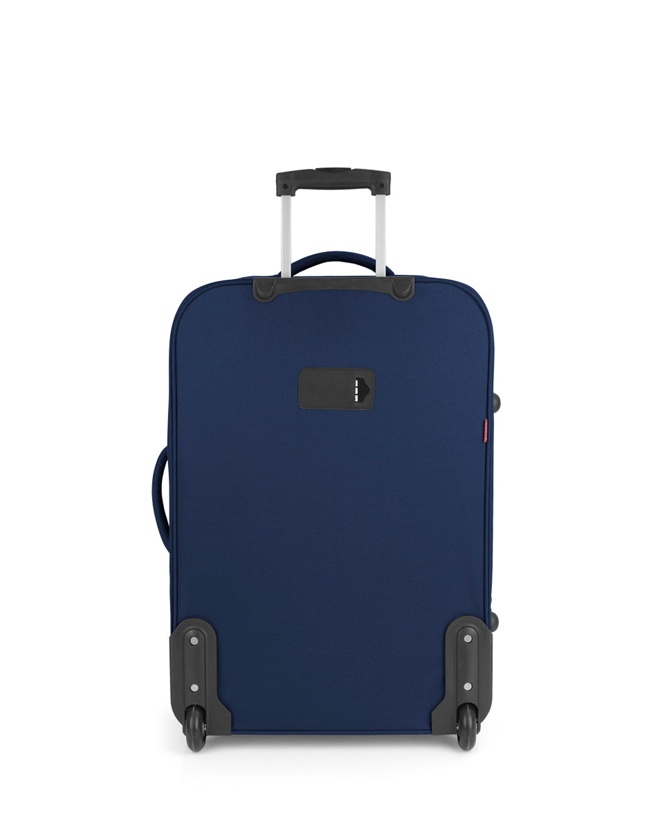Maleta blanda expandible Gabol Orbit en color azul, imagen 9