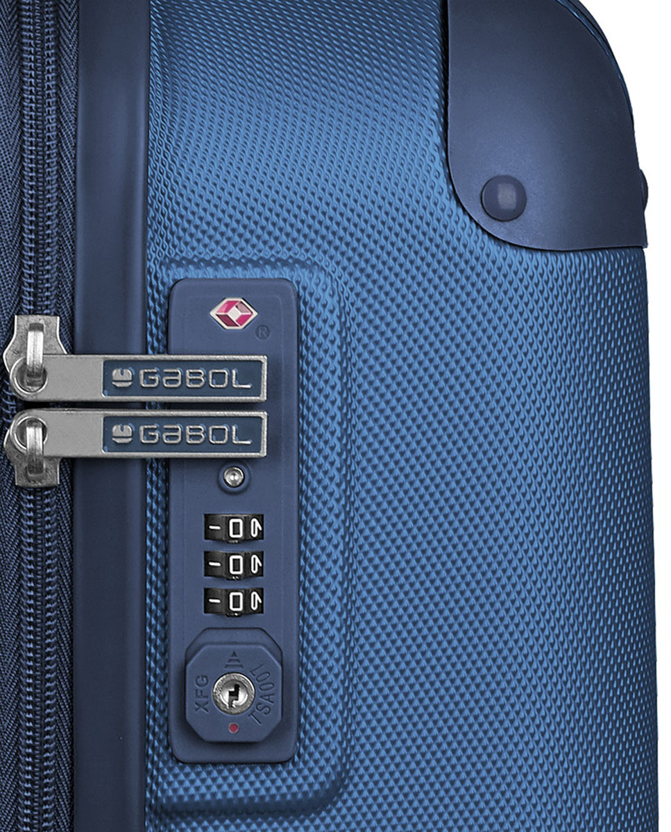 Maleta rígida Gabol Balance XP en color azul, imagen 15
