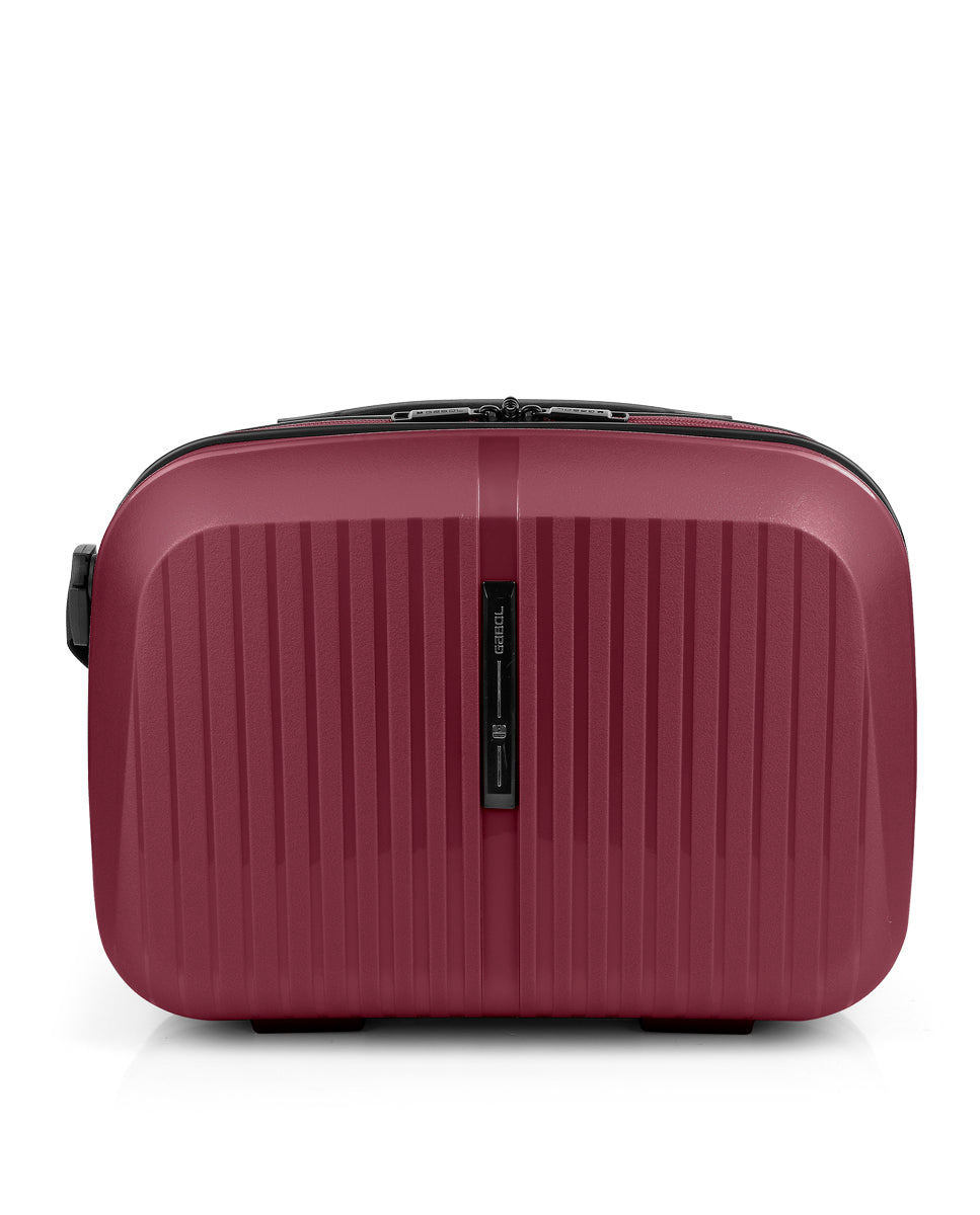 Neceser Gabol Brooklyn en color burdeos / rojo