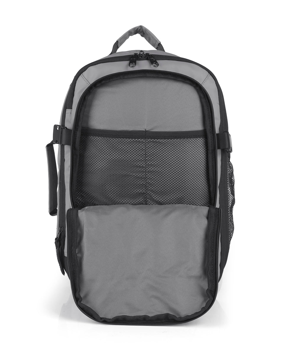 Mochila de viaje underseat talla XS Gabol Canada en color gris / antracita, imagen 5