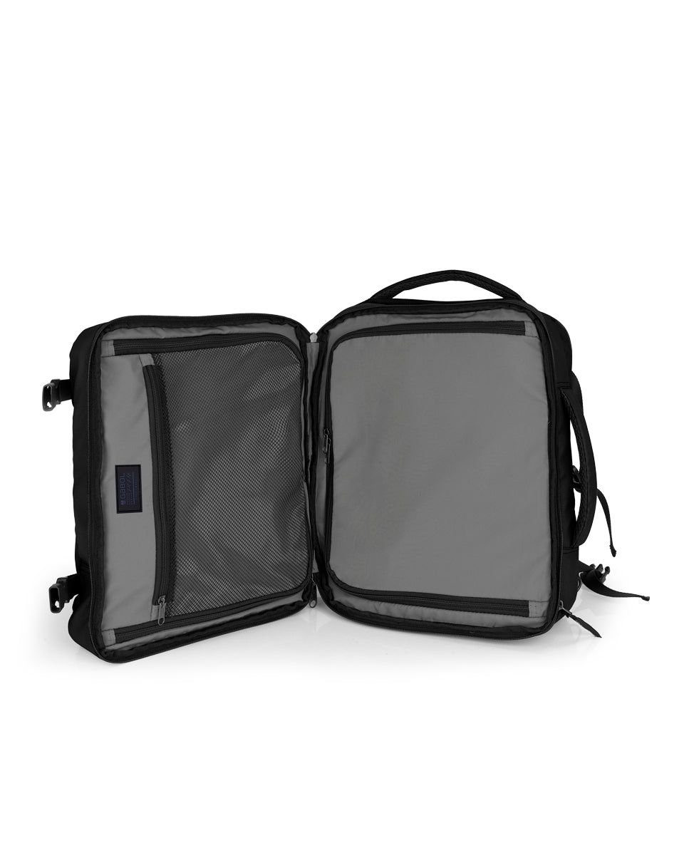 Mochila de viaje underseat estándar Gabol Canada en color negro, imagen 5
