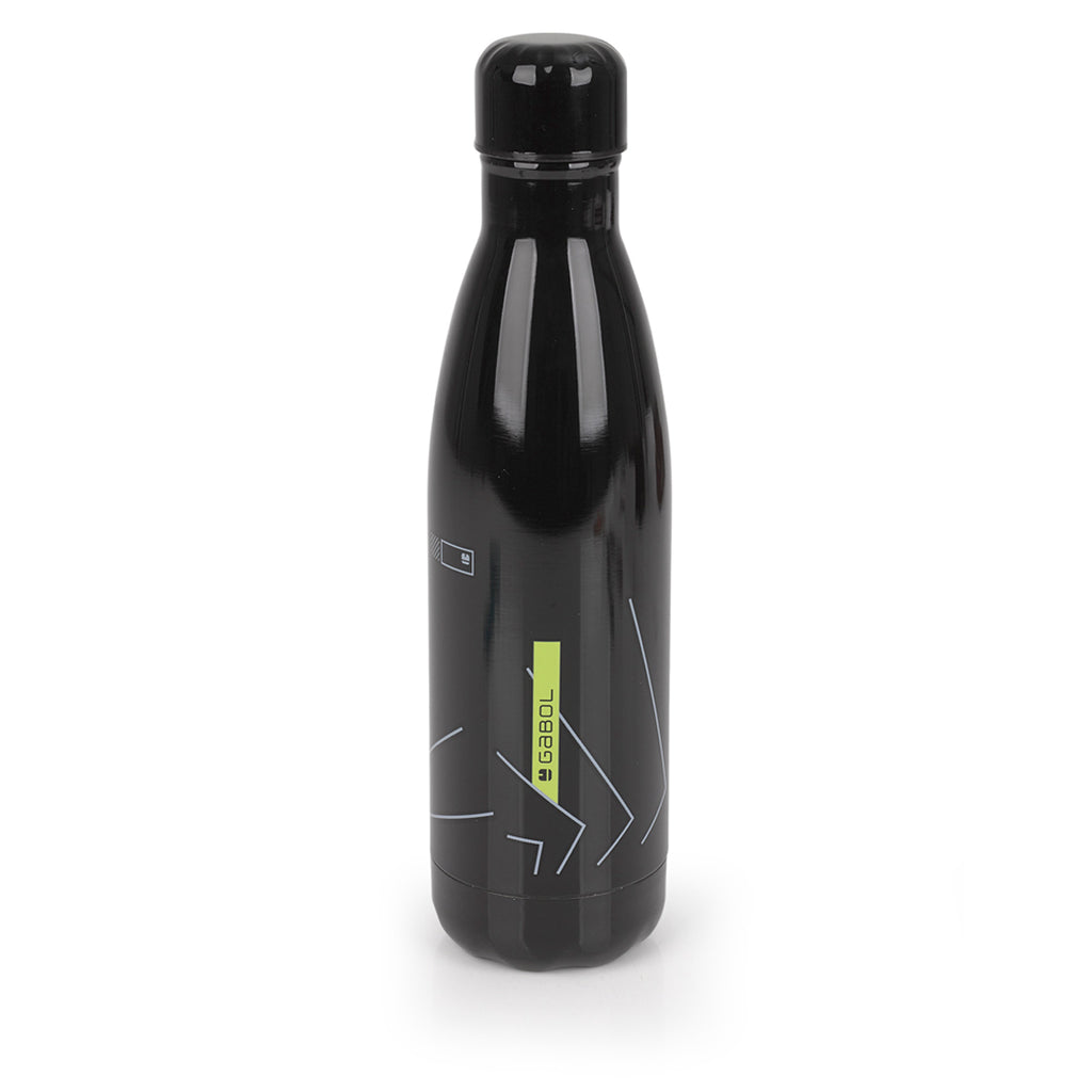Botella térmica acero inoxidable Gabol Panther en color negro
