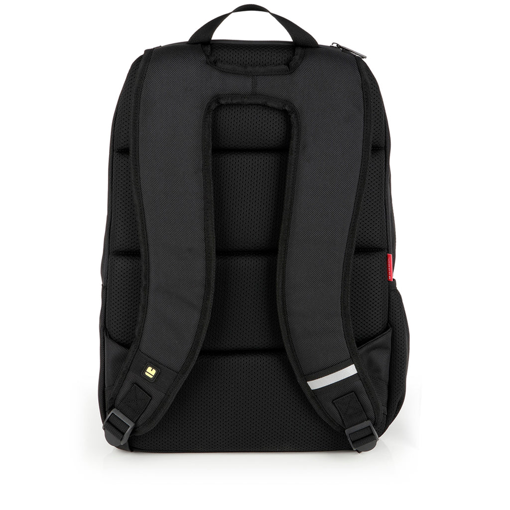 Mochila urban de material reciclado Gabol Panther en color negro, imagen 3