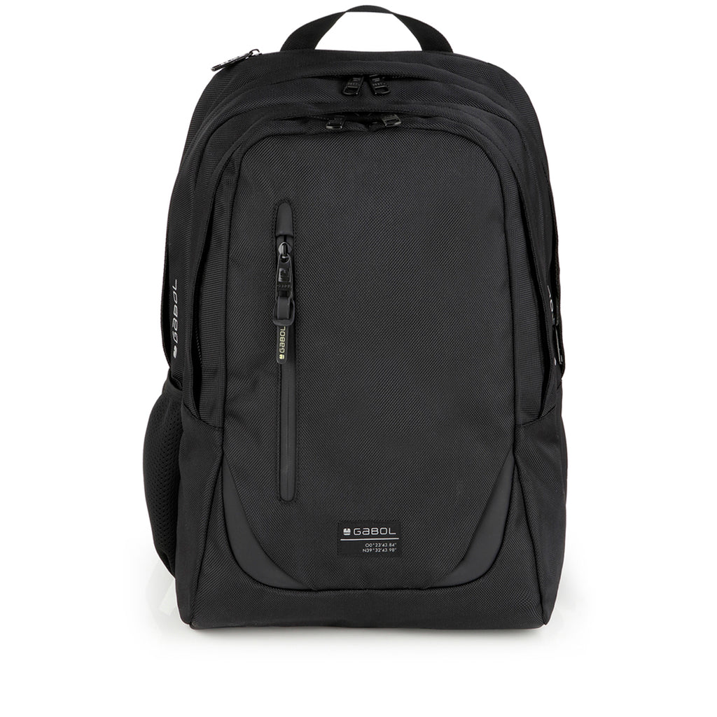 Mochila urban de material reciclado Gabol Panther en color negro