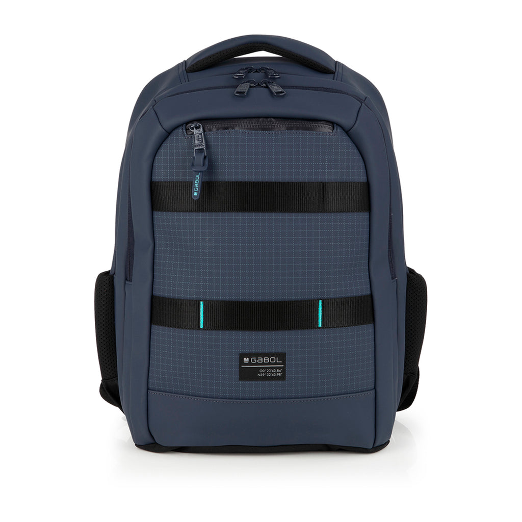 Mochila dos compartimentos Gabol Lion en color azul marino