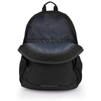 Mochila de tres compartimentos Gabol Wolf en color negro, imagen 4