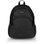 Mochila de tres compartimentos Gabol Wolf en color negro