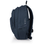 Mochila de tres compartimentos Gabol Wolf en color azul marino, imagen 2