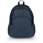 Mochila de tres compartimentos Gabol Wolf en color azul marino