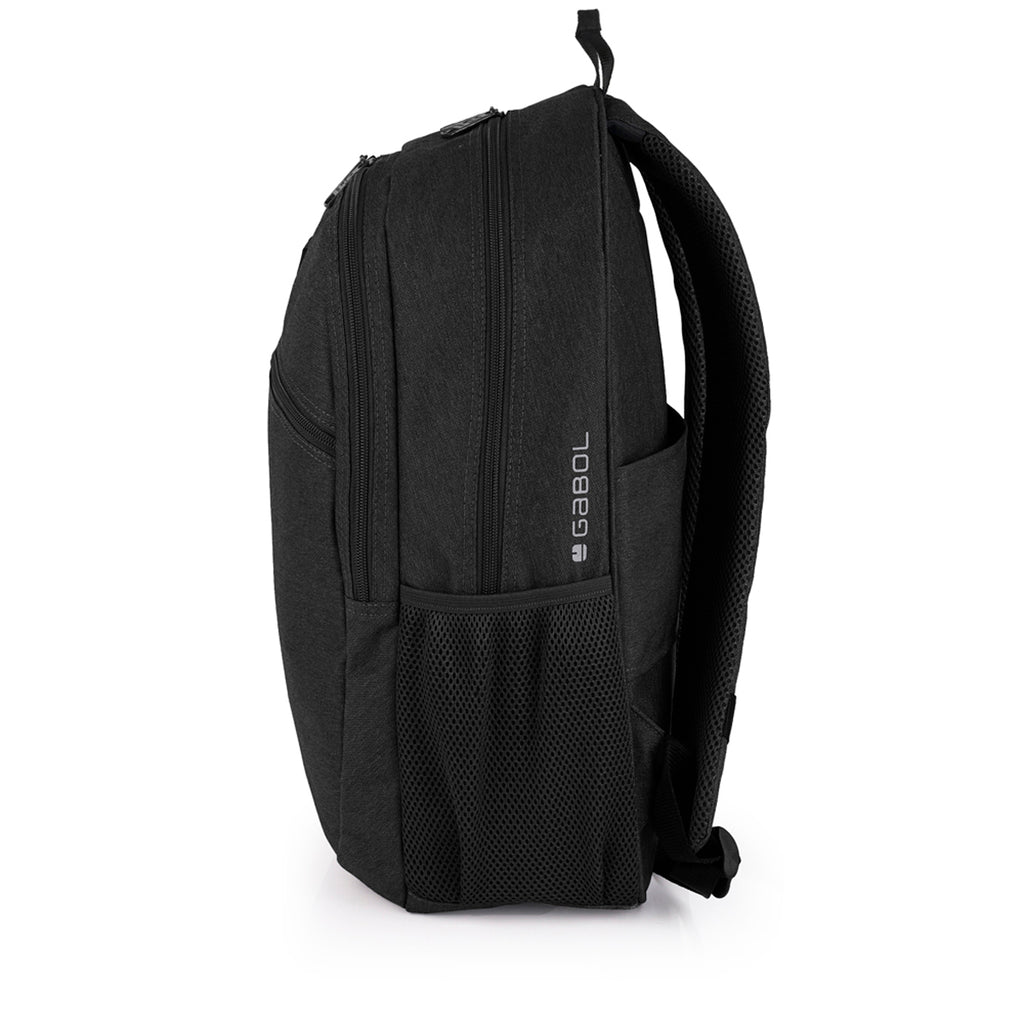 Mochila adaptable a carro Gabol Wolf en color negro, imagen 2