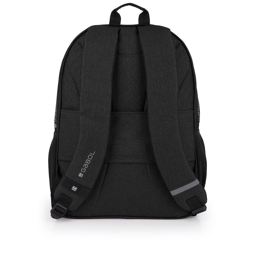 Mochila adaptable a carro Gabol Wolf en color negro, imagen 3