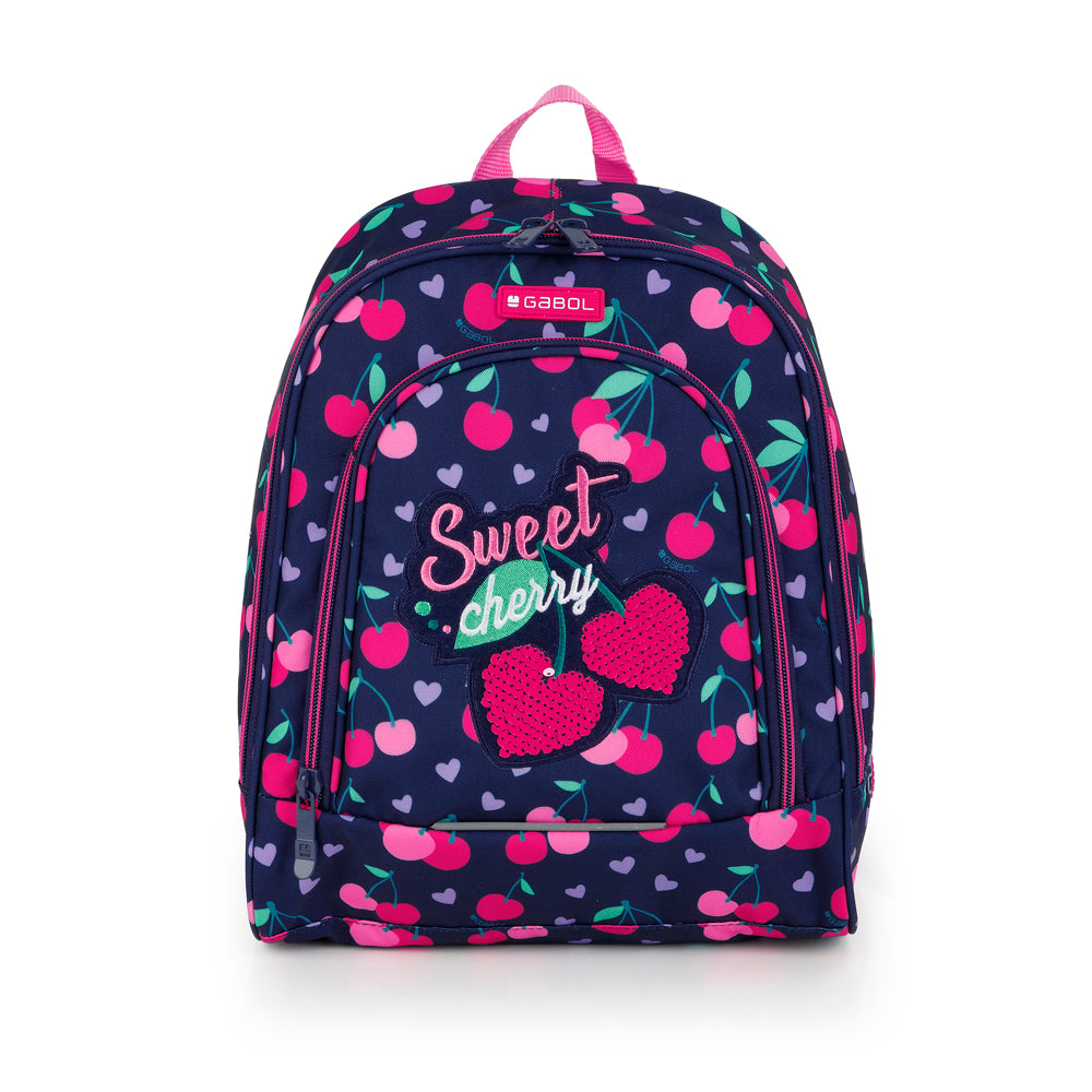 Mochila pequeña Gabol Sweet en color azul marino