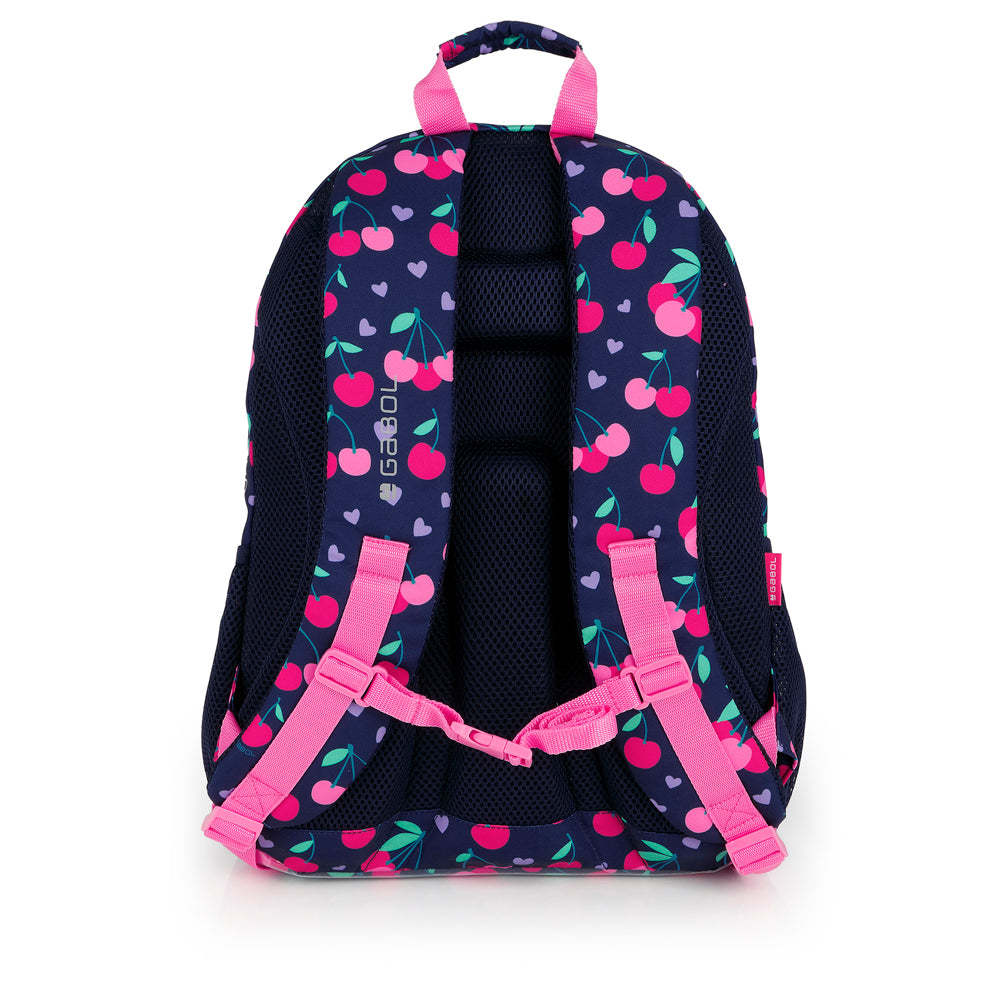 Mochila tres compartimentos Gabol Sweet en color azul marino, imagen 3