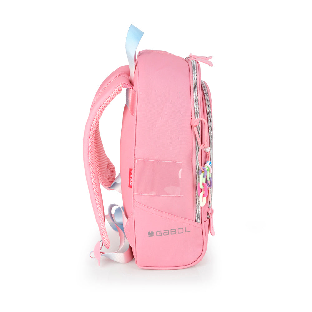 Mochila pequeña Gabol Glam en color rosa, imagen 2