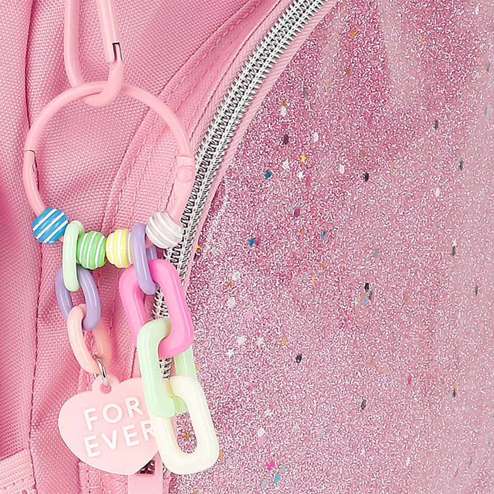 Mochila pequeña Gabol Glam en color rosa, imagen 5