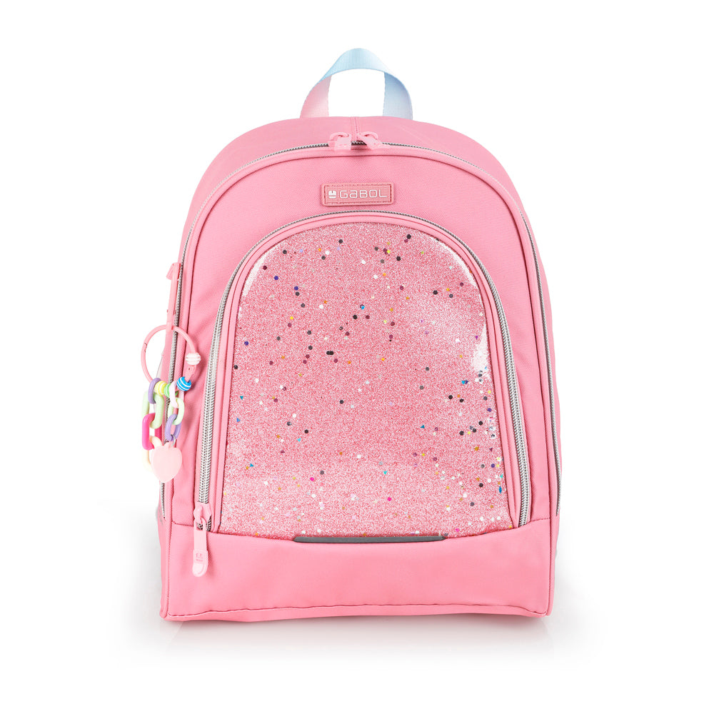 Mochila pequeña Gabol Glam en color rosa