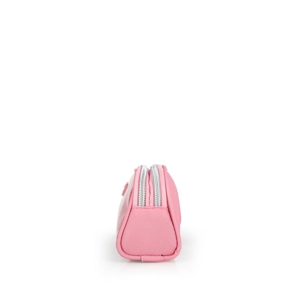 Estuche doble Gabol Glam en color rosa, imagen 2