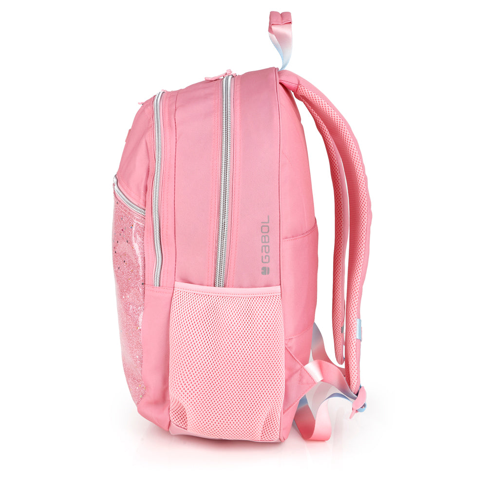 Mochila Gabol Glam en color rosa, imagen 2