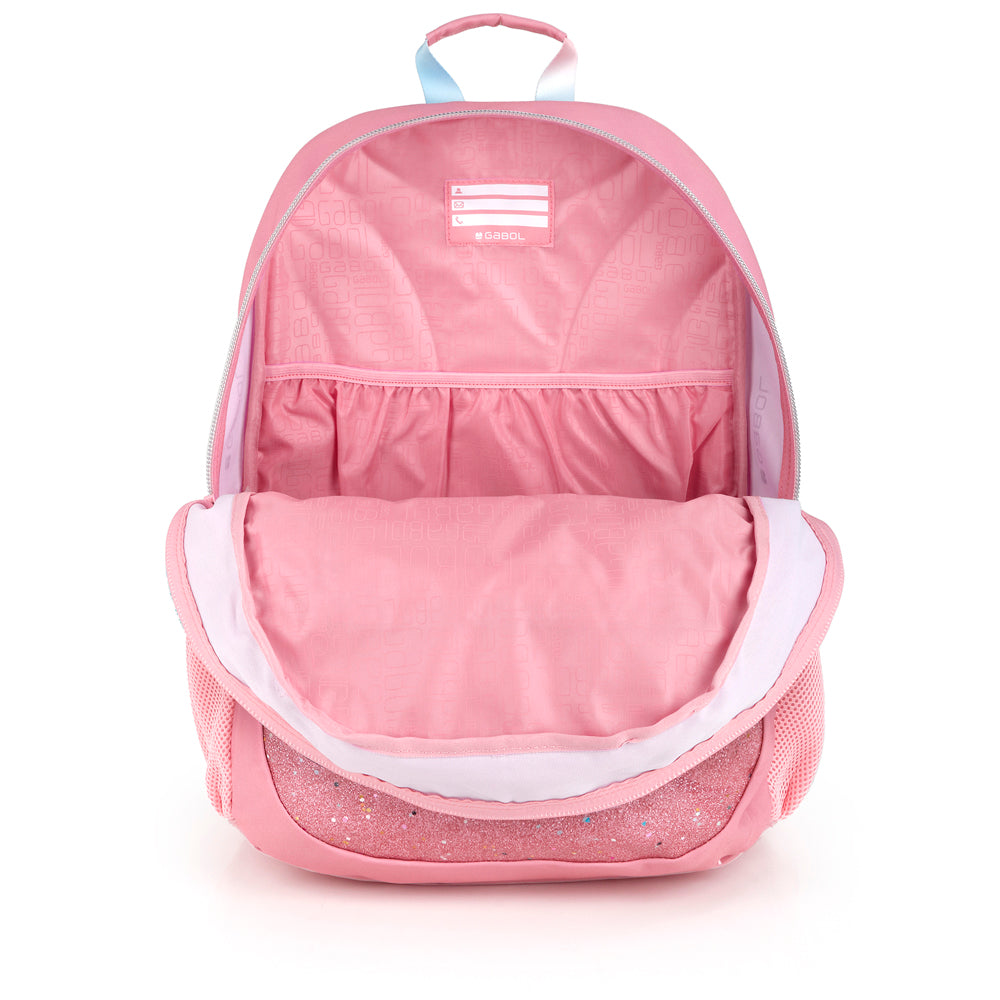 Mochila Gabol Glam en color rosa, imagen 4