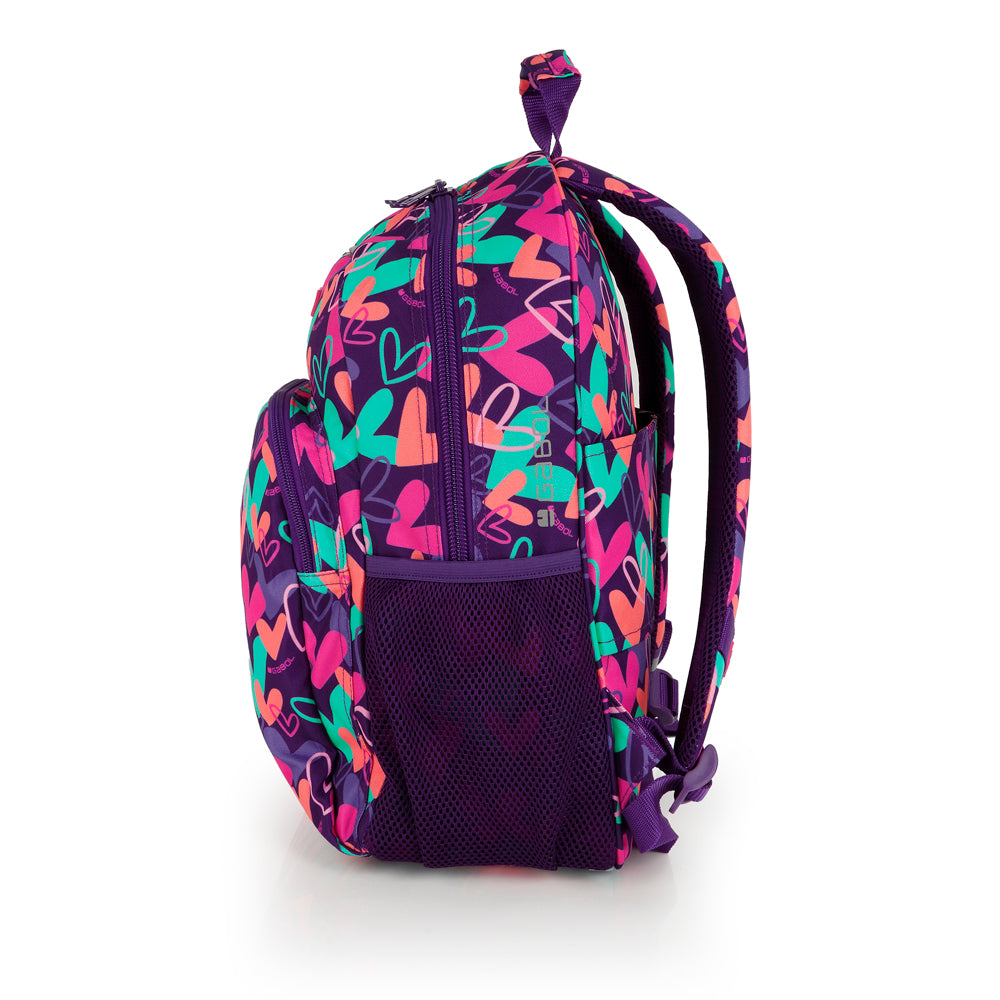 Mochila pequeña adaptable a carro Gabol Kokoro en color morado, imagen 2