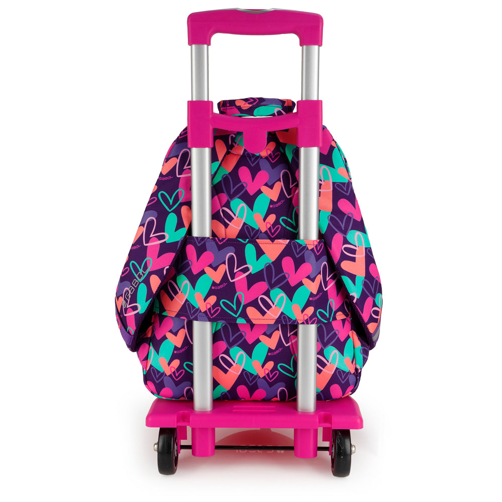 Mochila pequeña adaptable a carro Gabol Kokoro en color morado, imagen 5