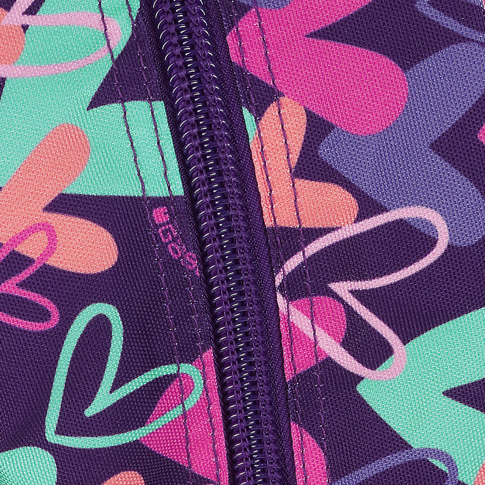 Mochila pequeña adaptable a carro Gabol Kokoro en color morado, imagen 6