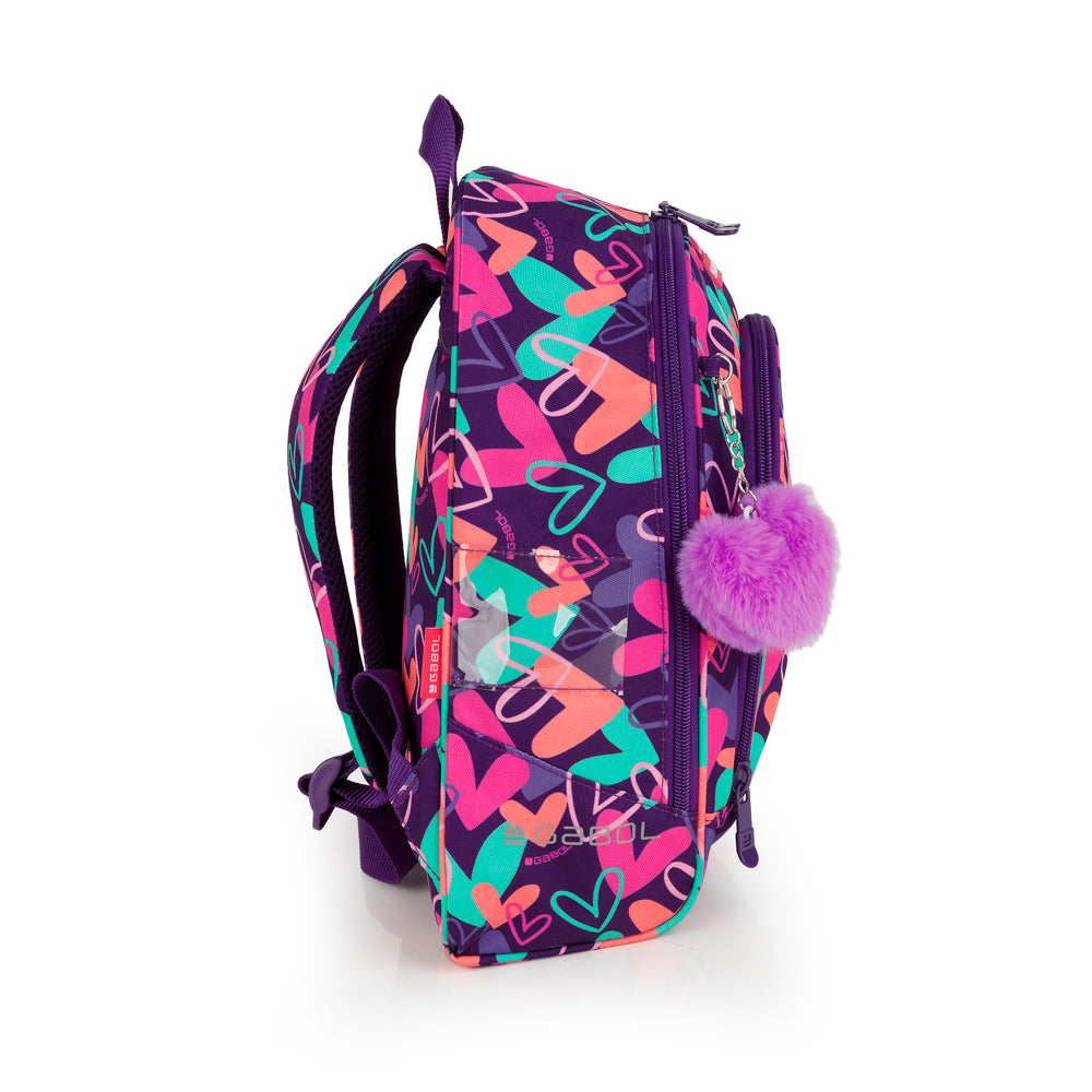 Mochila pequeña Gabol Kokoro en color morado, imagen 2