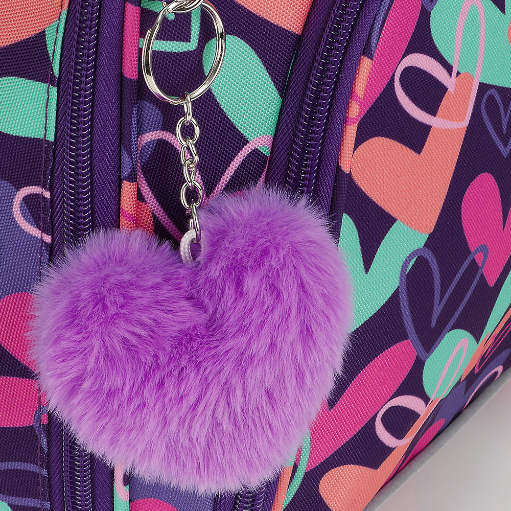 Mochila pequeña Gabol Kokoro en color morado, imagen 5