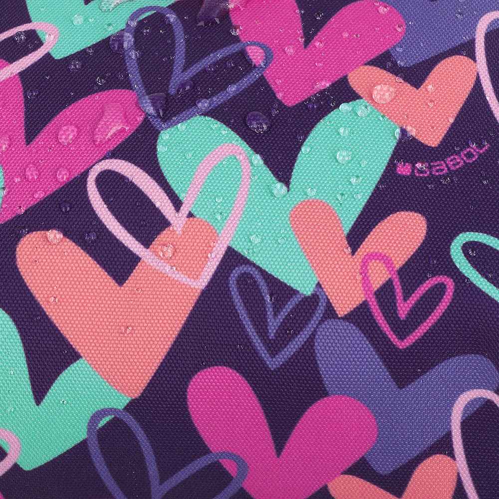 Mochila pequeña Gabol Kokoro en color morado, imagen 6