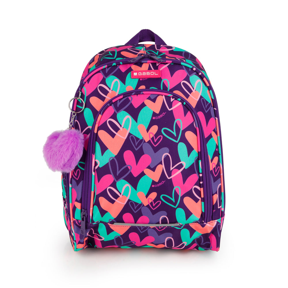 Mochila pequeña Gabol Kokoro en color morado