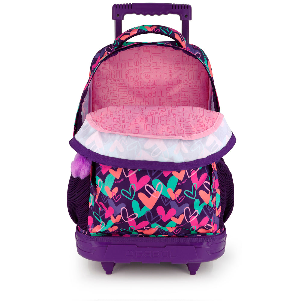 Mochila Gabol Kokoro en color morado, imagen 4