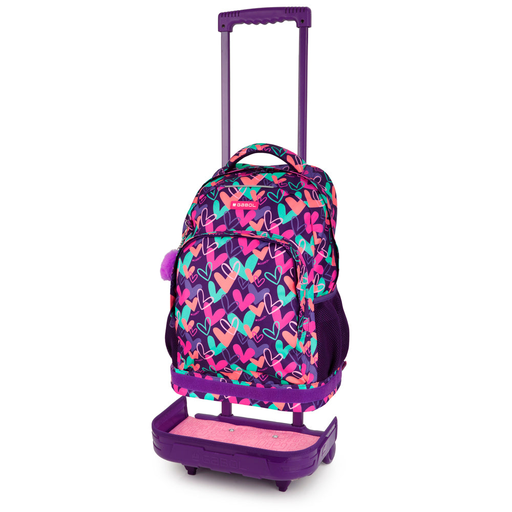 Mochila Gabol Kokoro en color morado, imagen 6