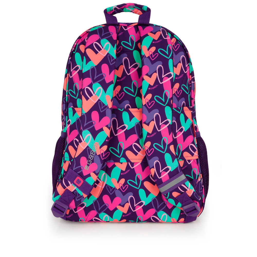 Mochila adaptable a carro Gabol Kokoro en color morado, imagen 3