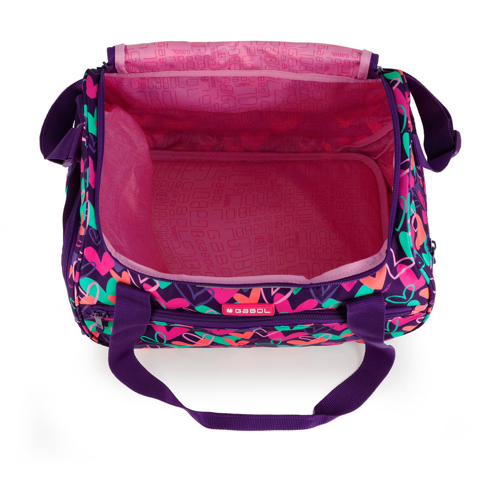 Bolsa de viaje Gabol Kokoro en color morado, imagen 5