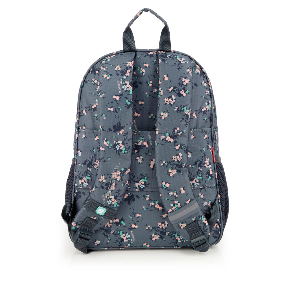 Mochila pequeña Gabol Secret en color gris, imagen 3