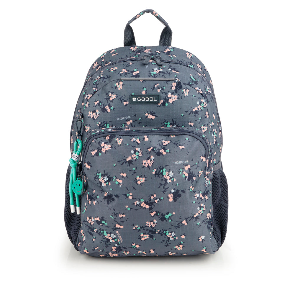 Mochila pequeña Gabol Secret en color gris