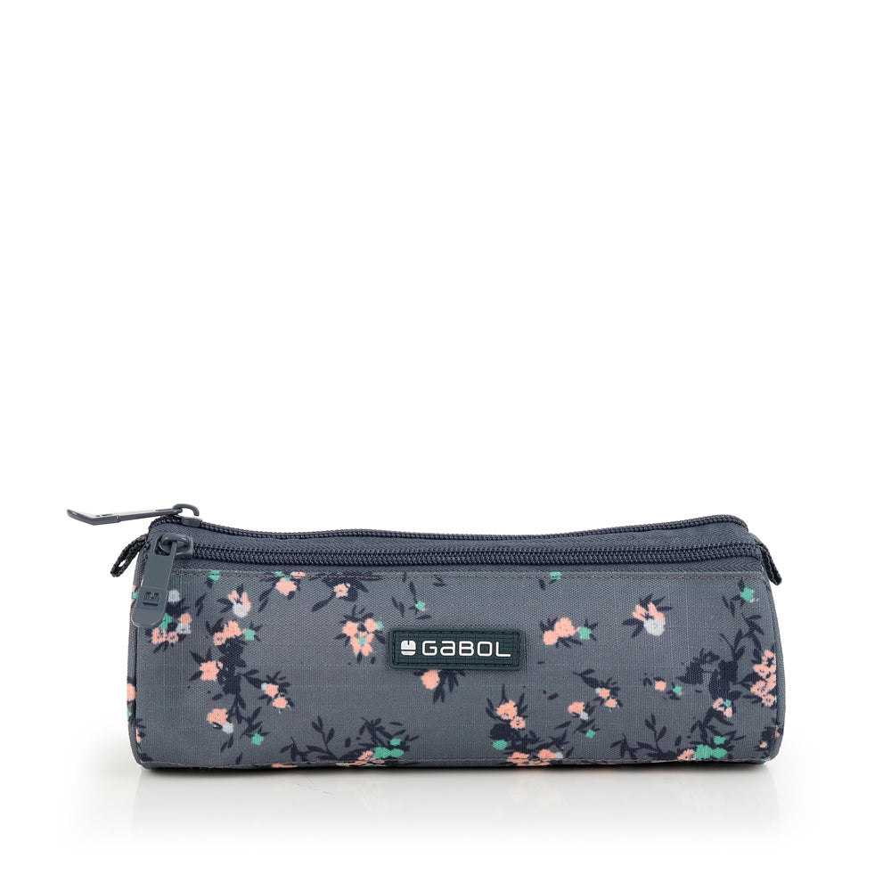 Estuche triple Gabol Secret en color gris