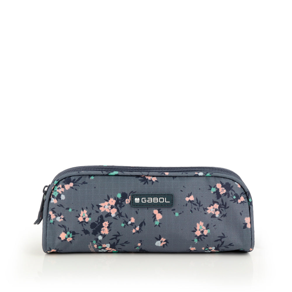 Estuche doble Gabol Secret en color gris