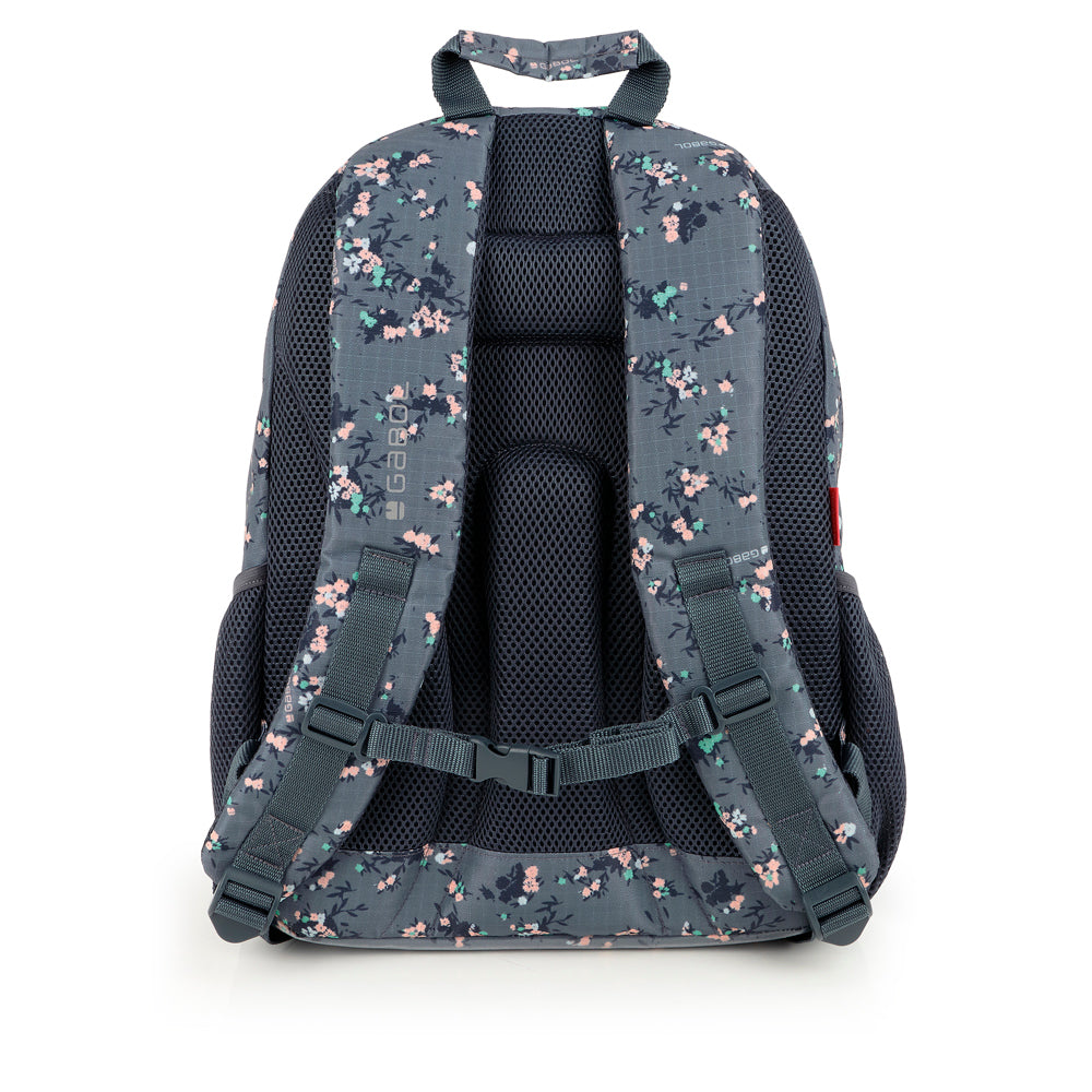 Mochila tres compartimentos Gabol Secret en color gris, imagen 3