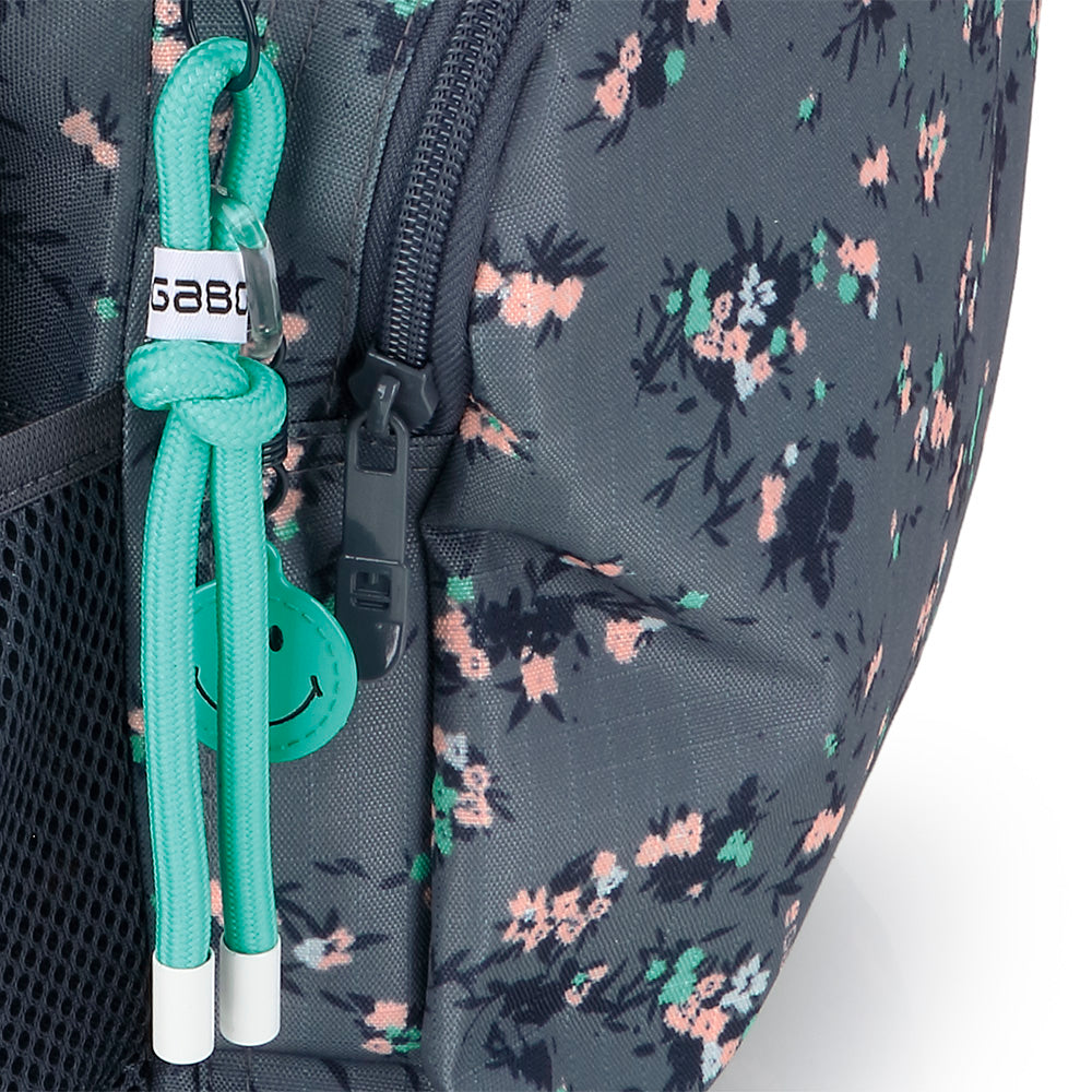 Mochila tres compartimentos Gabol Secret en color gris, imagen 6