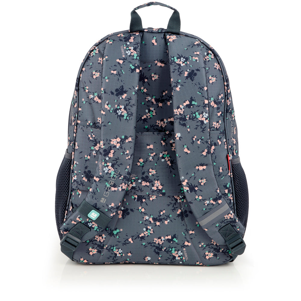 Mochila adaptable a carro Gabol Secret en color gris, imagen 3