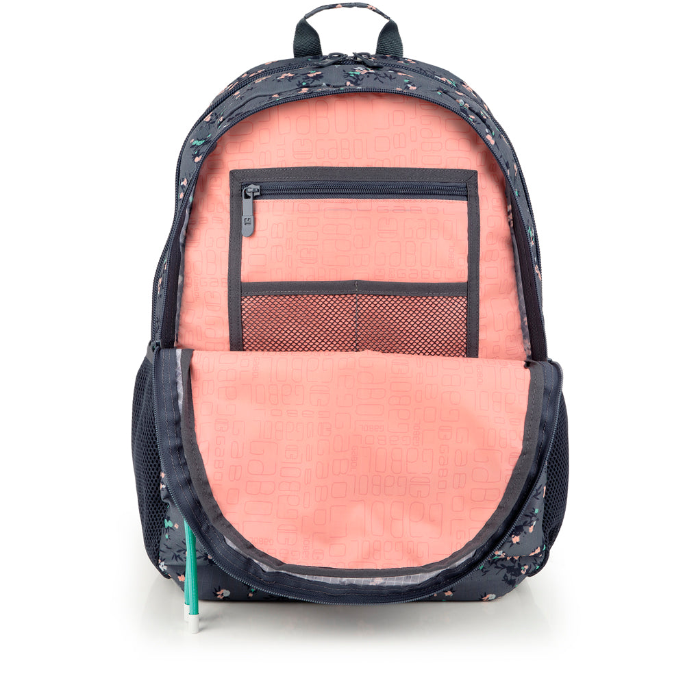 Mochila adaptable a carro Gabol Secret en color gris, imagen 4