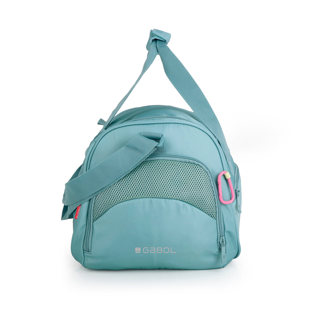 Bolsa de viaje Gabol Whisper en color verde menta, imagen 3