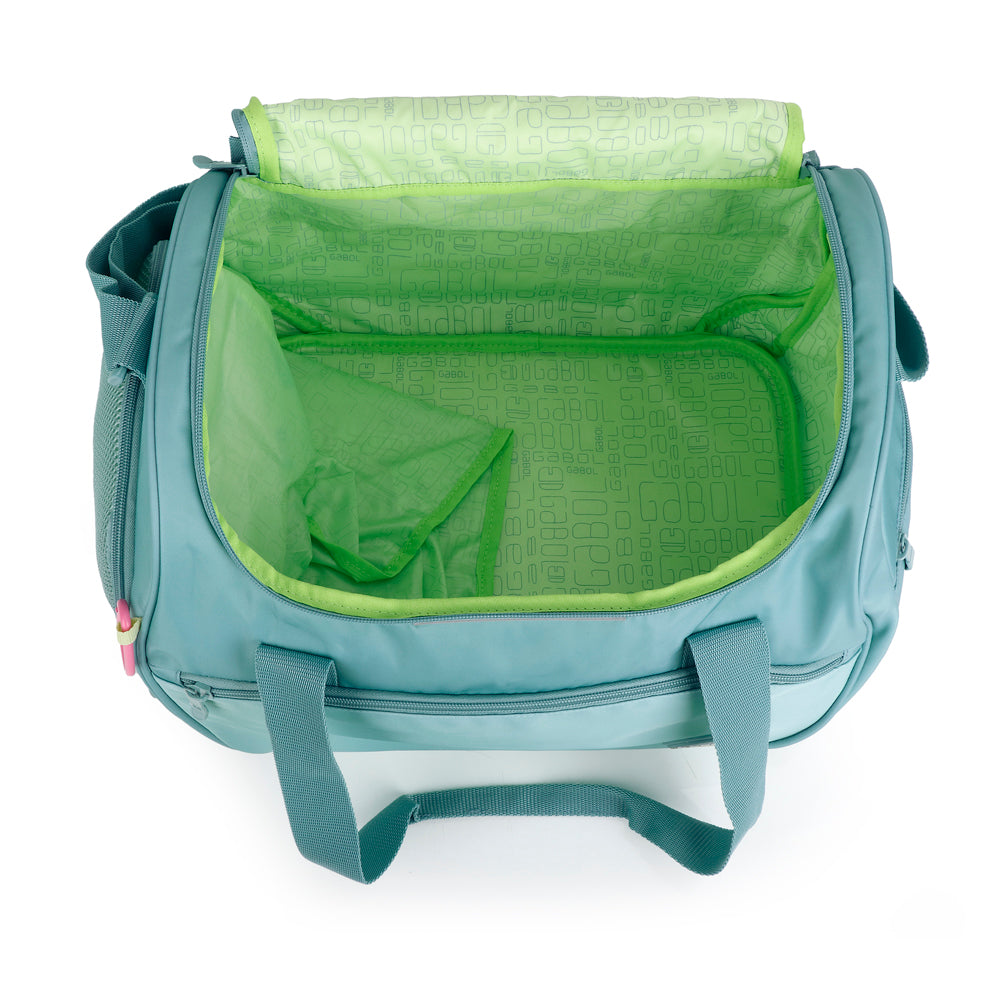 Bolsa de viaje Gabol Whisper en color verde menta, imagen 5