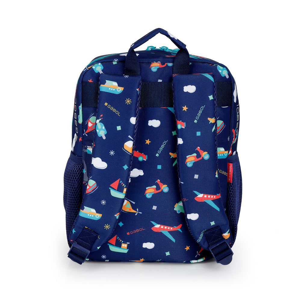 Mochila pequeña Gabol Speedy en color azul marino, imagen 3