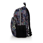 Mochila pequeña con acople a carro Gabol Bugs en color negro, imagen 2